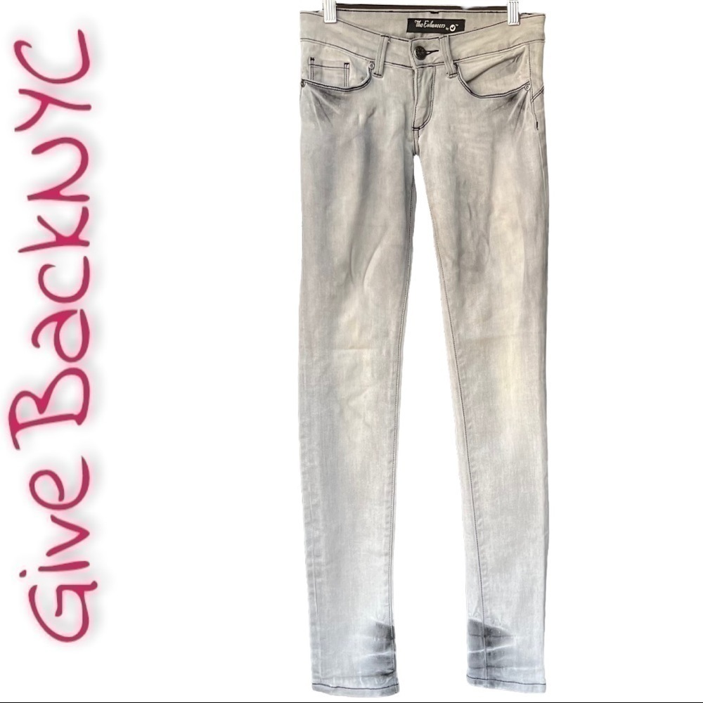 funky soul Jeggings in Light Gray and Black Size 0